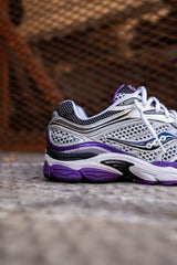 Mens Saucony ProGrid Omni 9 (Silver/Purple)