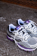 Mens Saucony ProGrid Omni 9 (Silver/Purple)