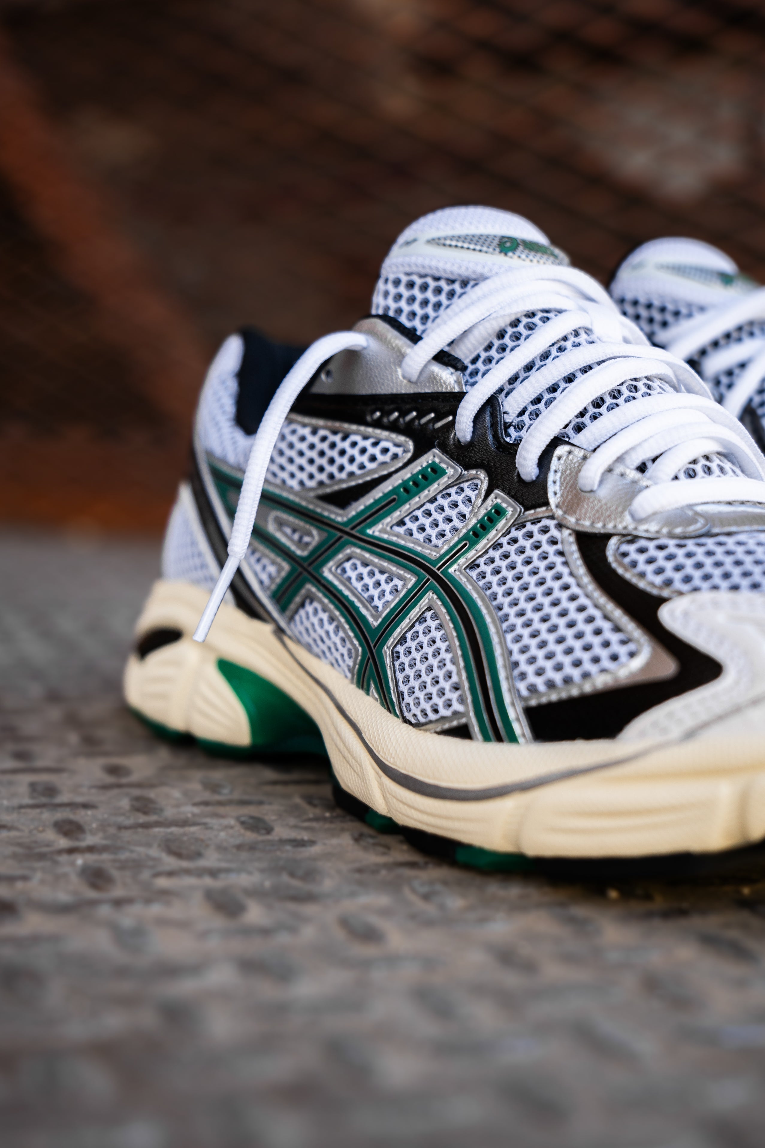 Mens Asics GT-2160 (White/Jasper Green)