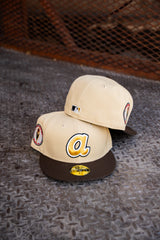 New Era Atlanta Braves 1972 ASG Grey UV (Vegas Gold/Mocha) 59Fifty Fitted