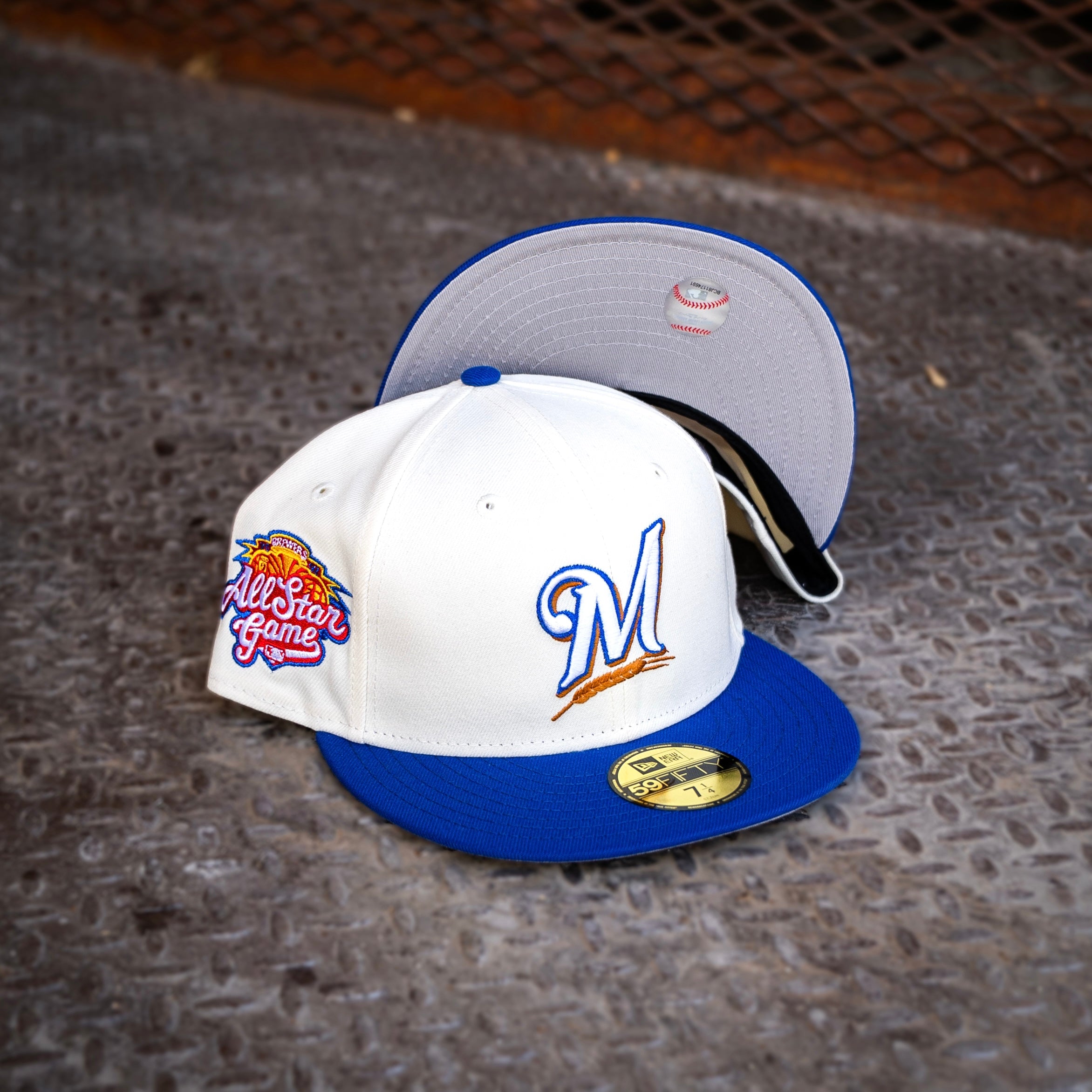 Sneakertown Milwaukee Brewers 7 5/8 hotsell New Era Fitted