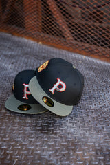 New Era Pittsburgh Pirates 1925 World Series Grey UV (Black/Olive) 59Fifty Fitted