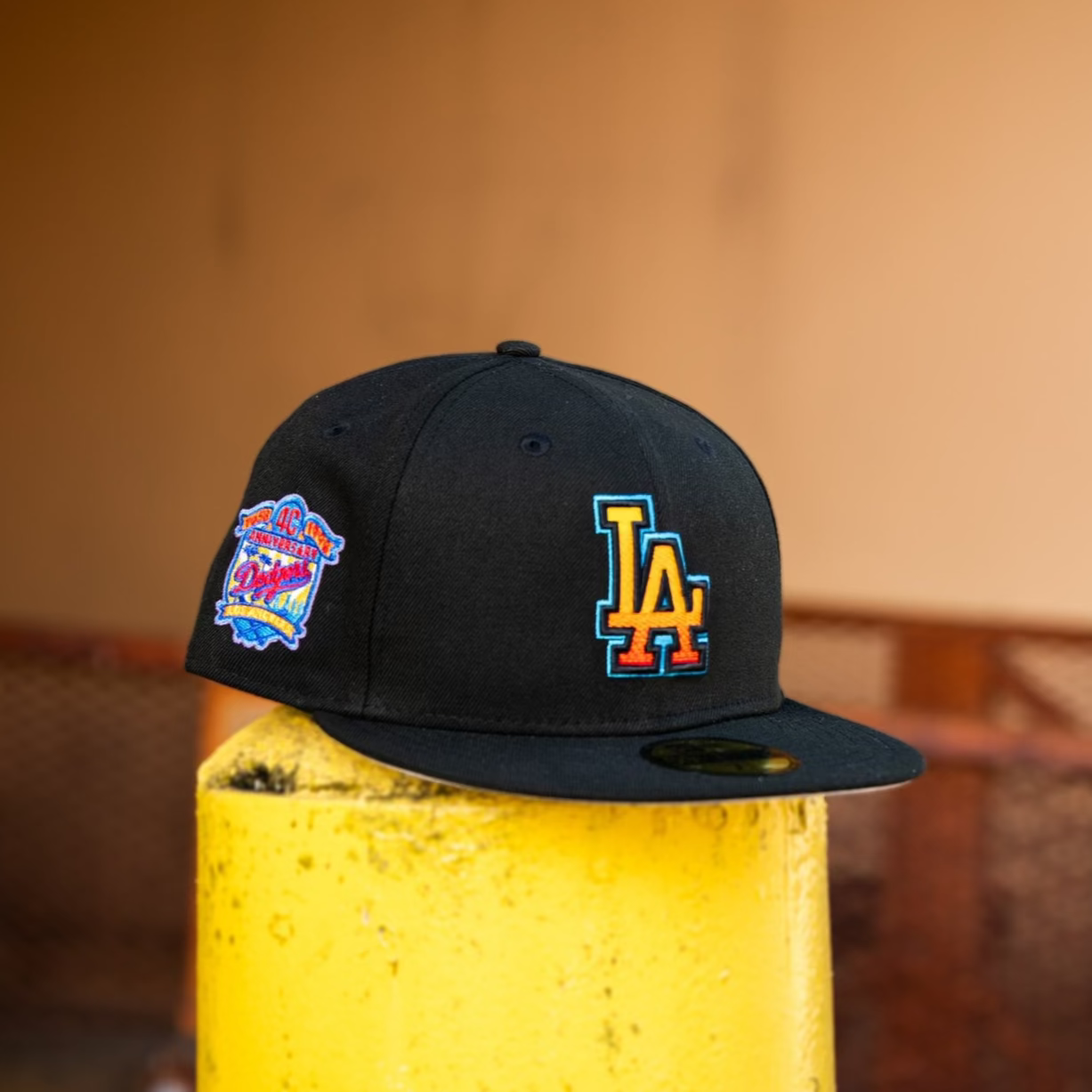 New Era Los Angeles Dodgers 40th Anniversary Grey UV (Black) 59Fifty Fitted