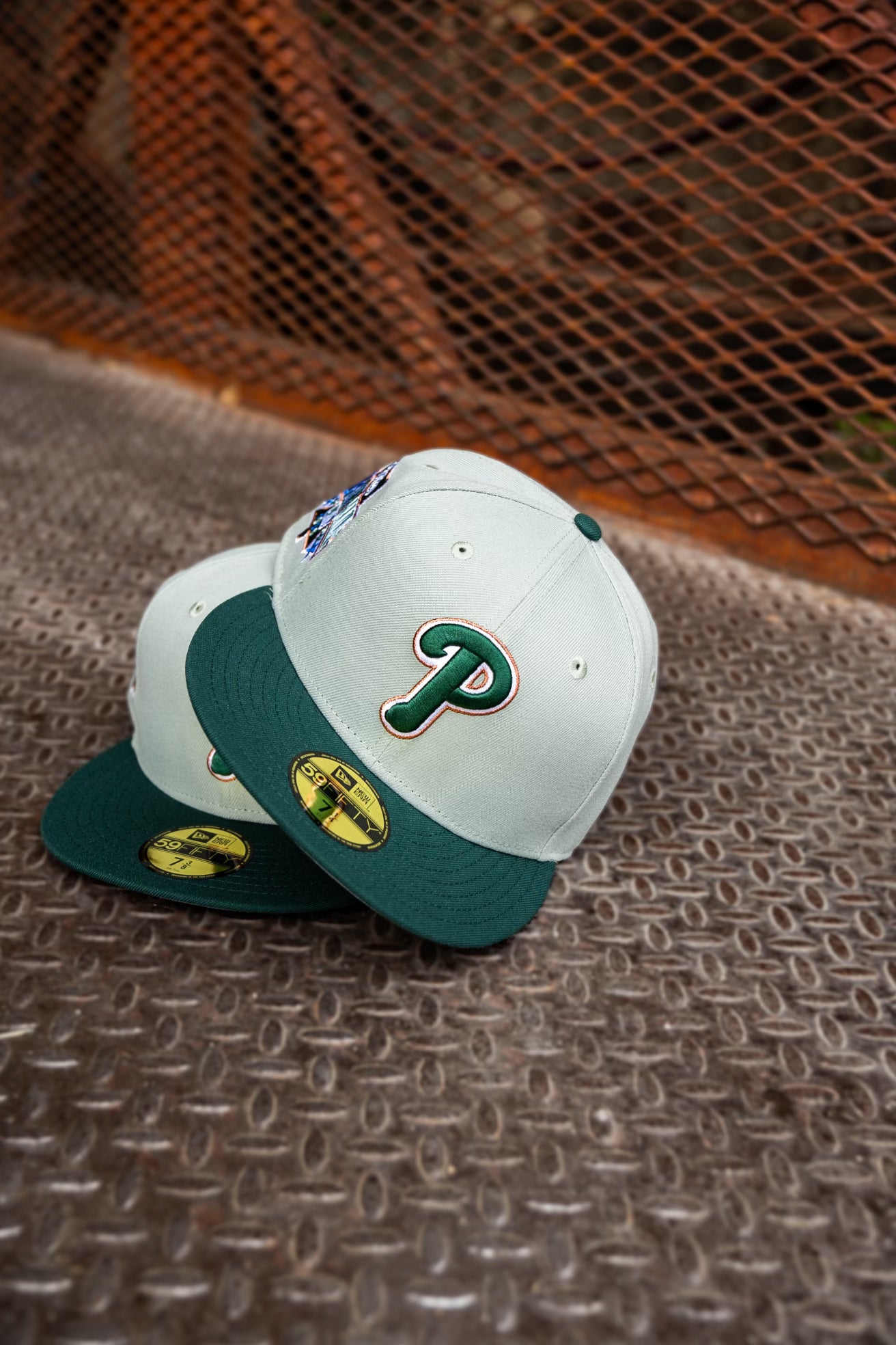 New Era Philadelphia Phillies 1996 All-Star Game Grey UV (Everest/Dk Green) 59Fifty Fitted