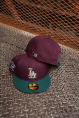 New Era Los Angeles Dodgers 40th Anniversary Grey UV (Maroon/Dk Green) 59Fifty Fitted