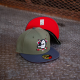 New Era Anaheim Ducks Grey UV (Olive/Graphite) 59Fifty Fitted