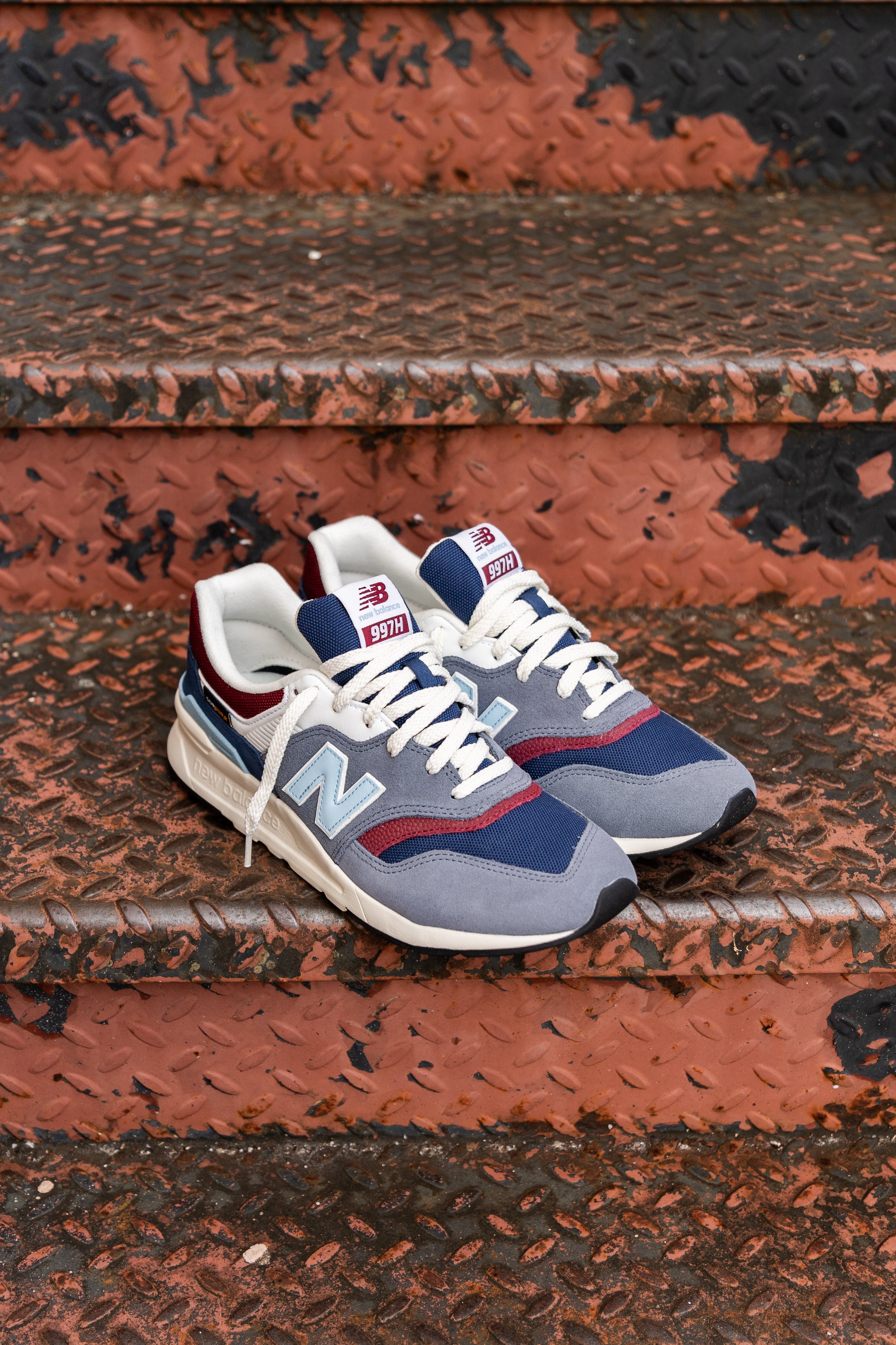 Mens New Balance 997H (Grey/Blue)- CM997HGN