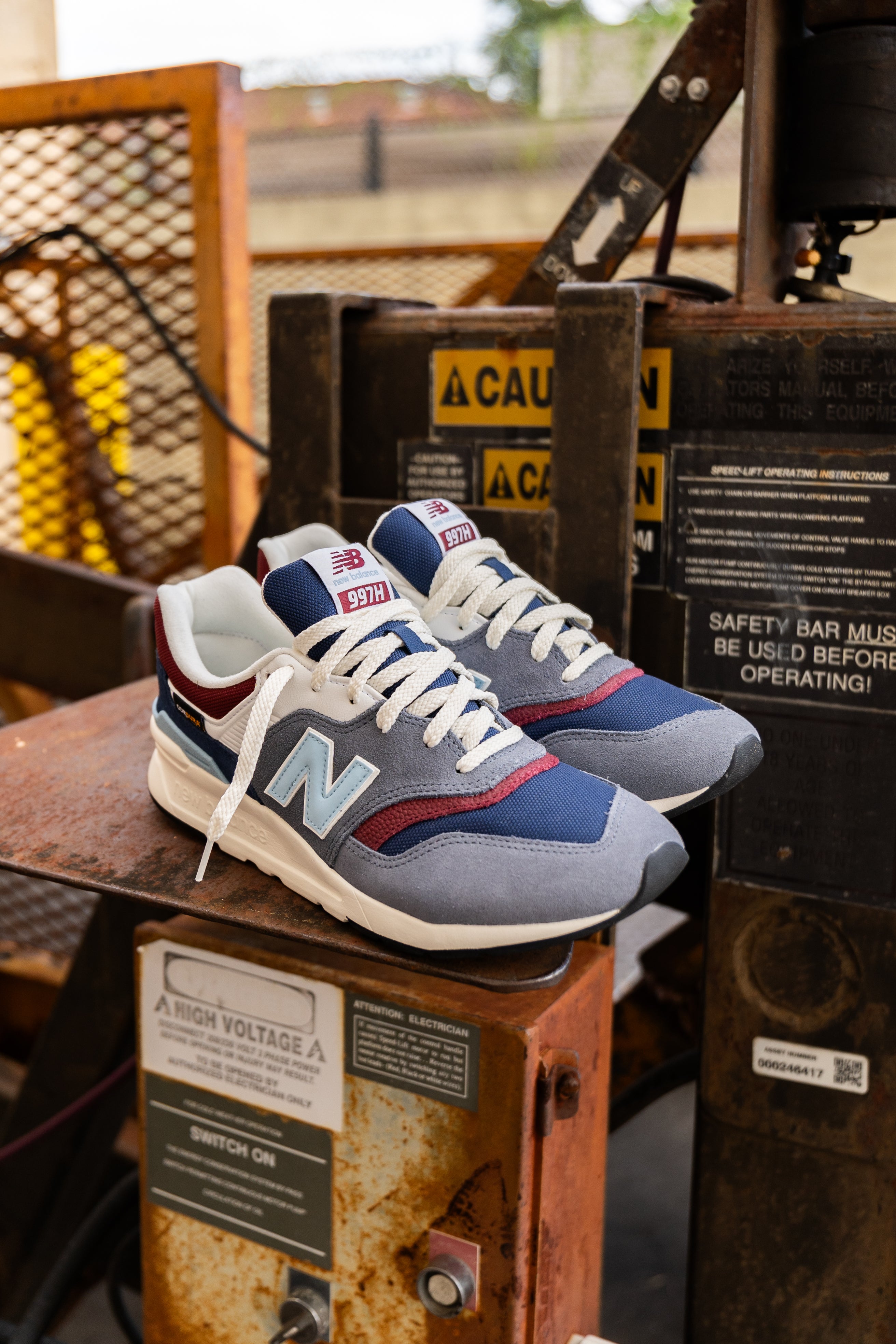 Mens New Balance 997H (Grey/Blue)