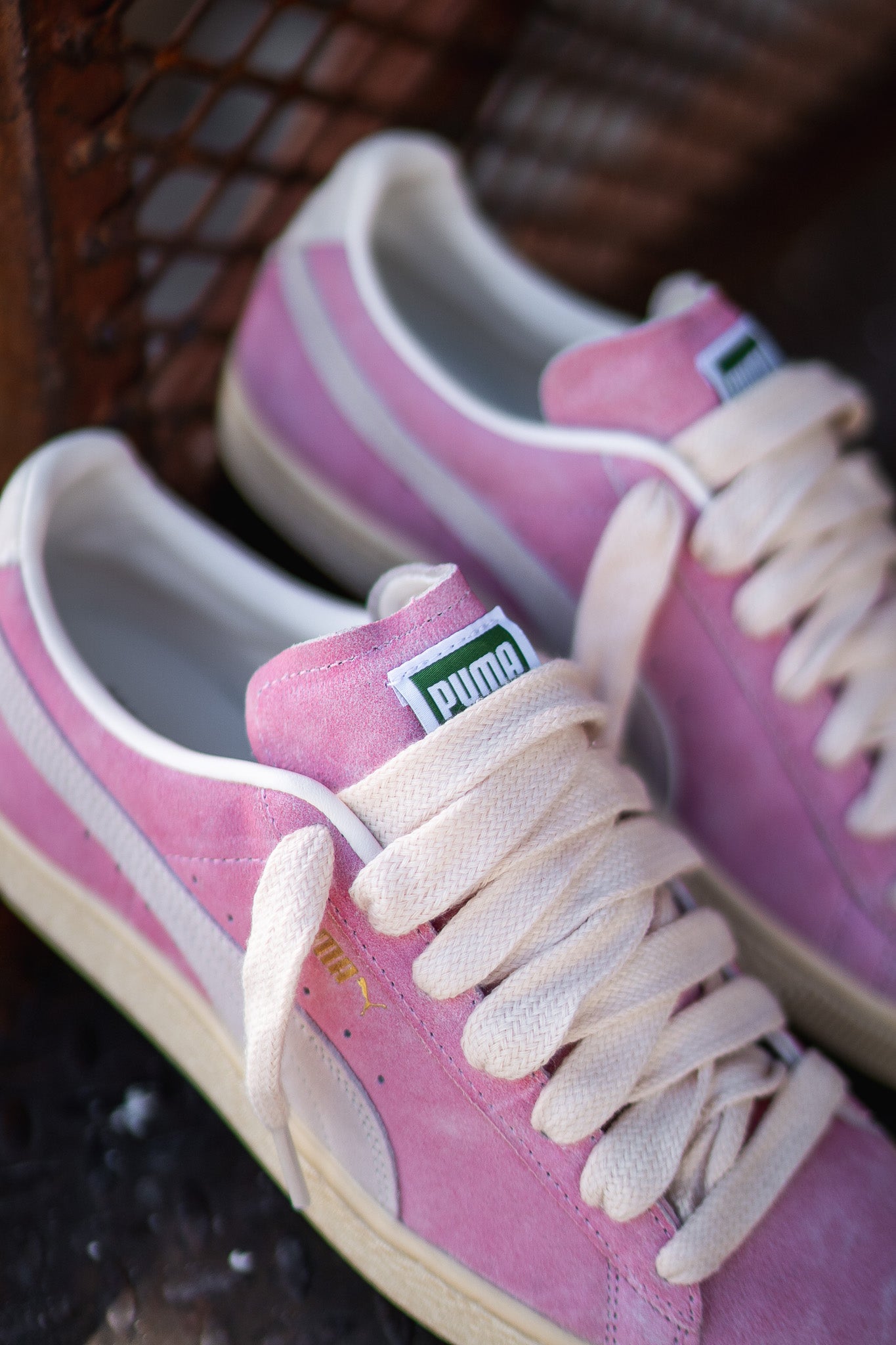 Mens Puma x Rhuigi Suede BBoy (Whisper Pink) - Puma