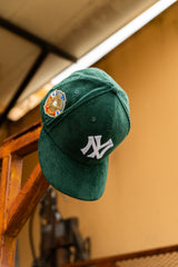 New Era New York Yankees 1932 World Series Pink UV 59Fifty Fitted (Green Corduroy)