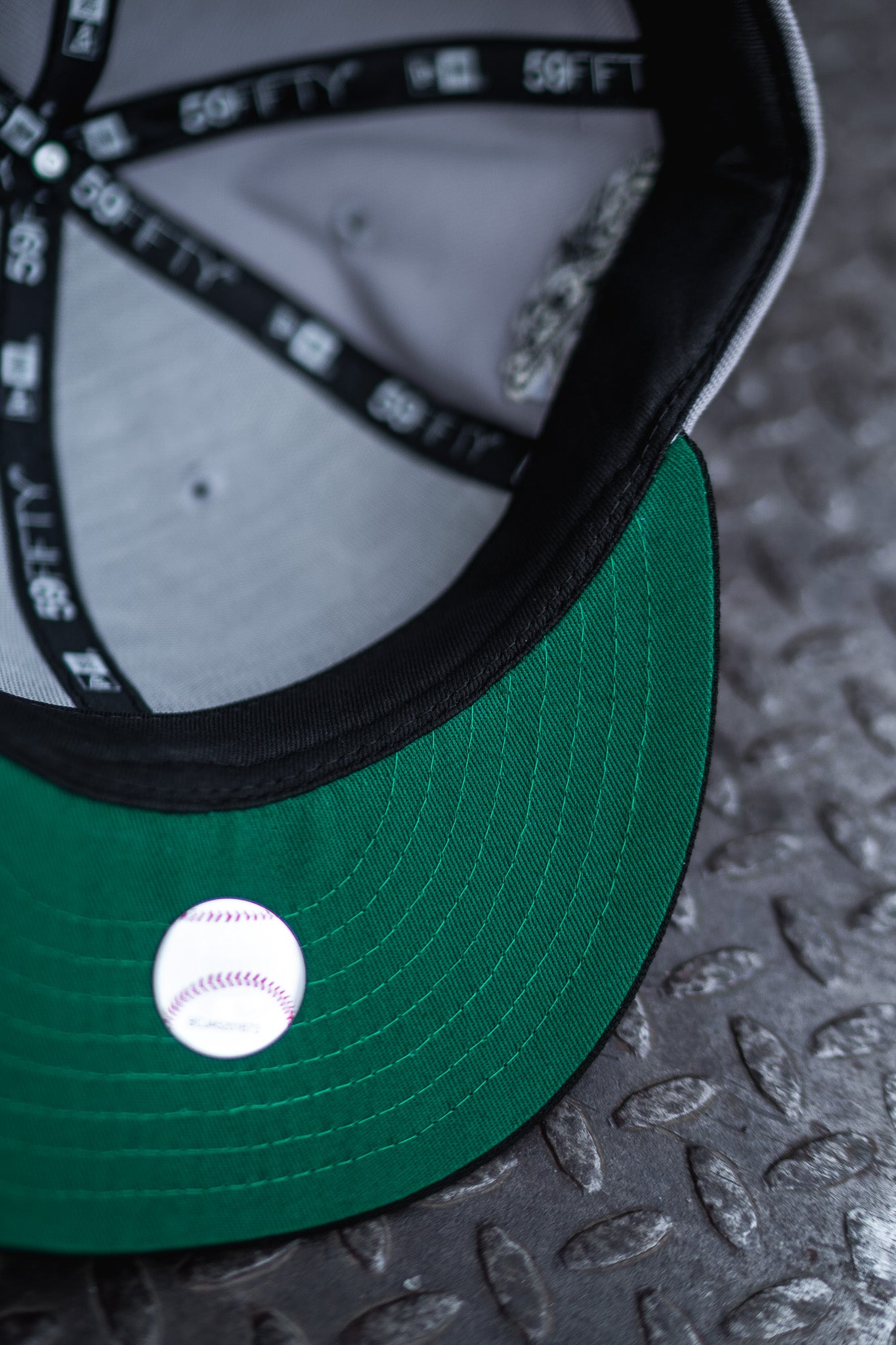 New Era Oakland Athletics 1989 WS Green UV (Grey/Black) - New Era