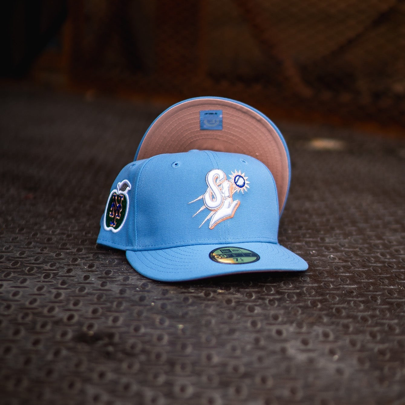 New Era St Lucie Mets Apple Peach UV (Sky Blue) - New Era