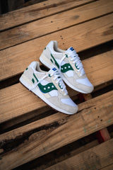 Mens Saucony Shadow 5000 (White/Green) - Saucony