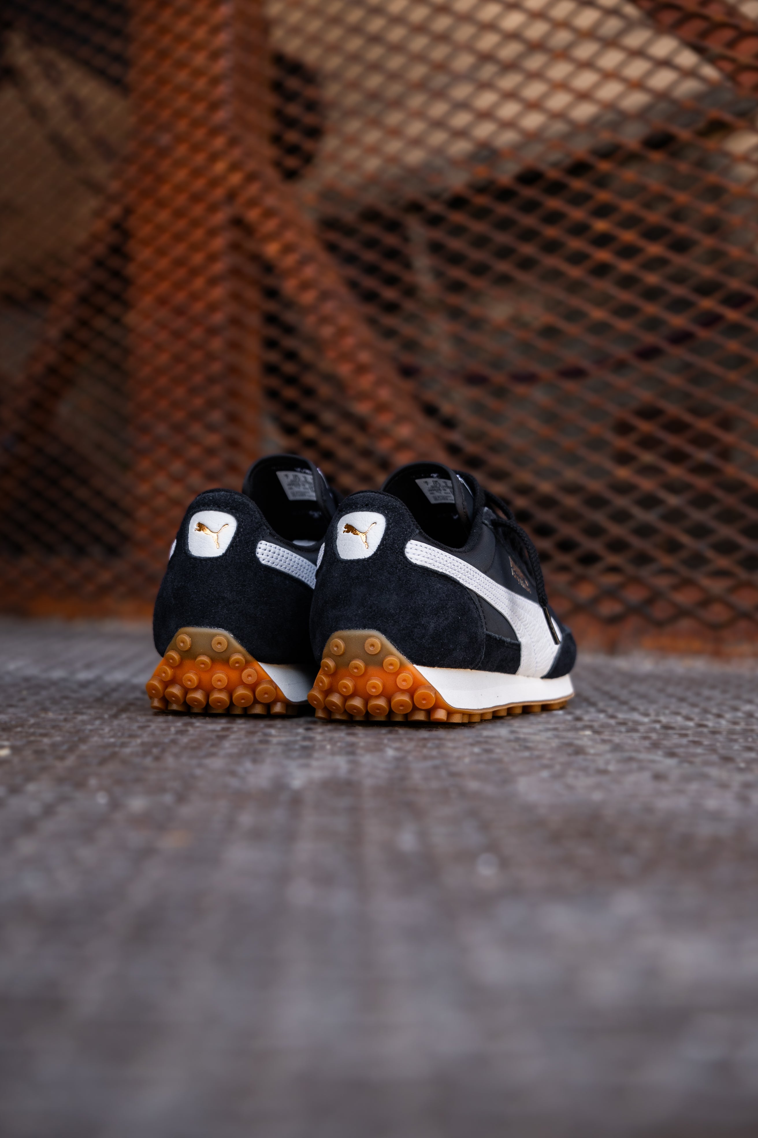 Mens Puma Easy Rider Vintage (Puma Black/Puma White)