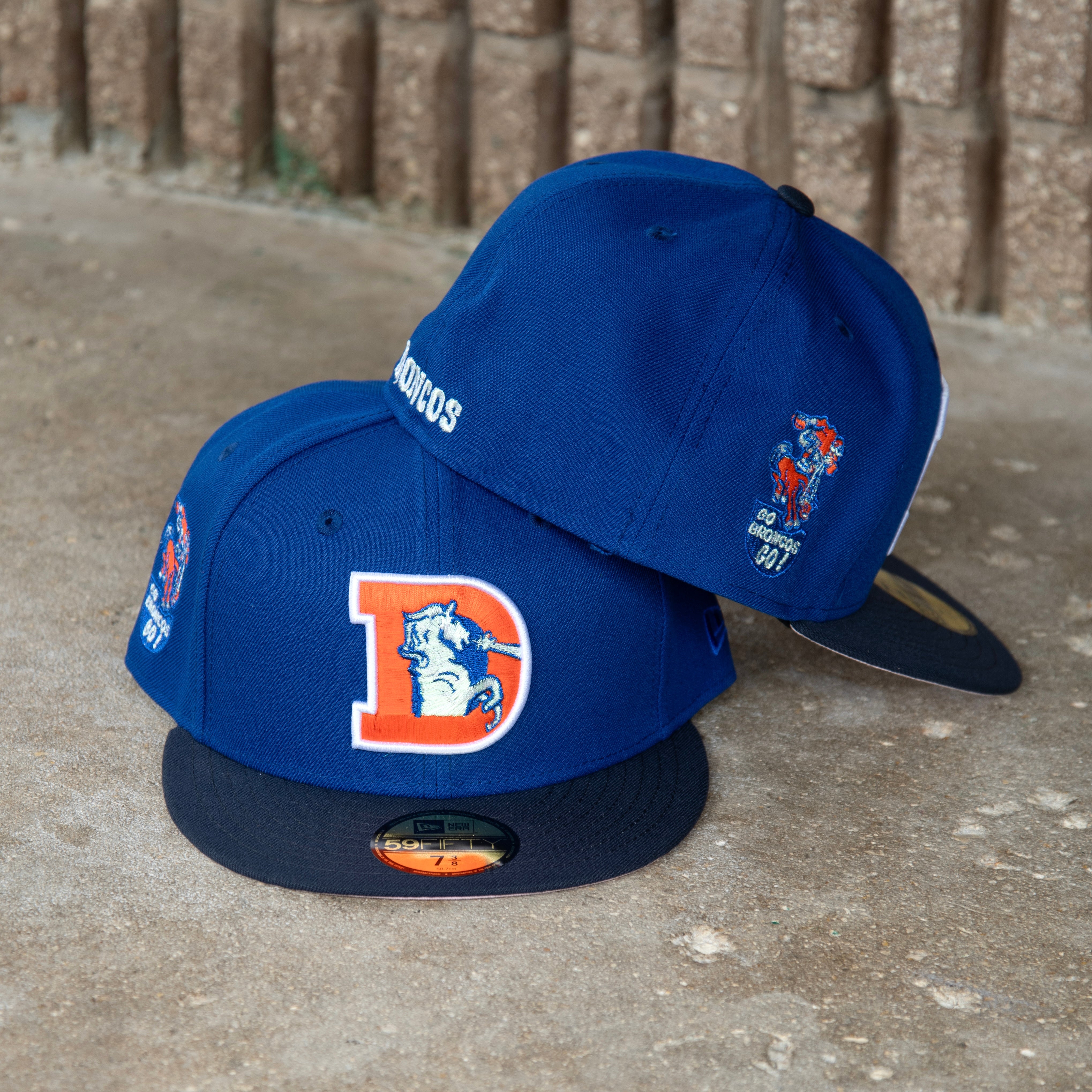 New Era Denver Broncos Go Broncos Go Side Patch Fitted - New Era