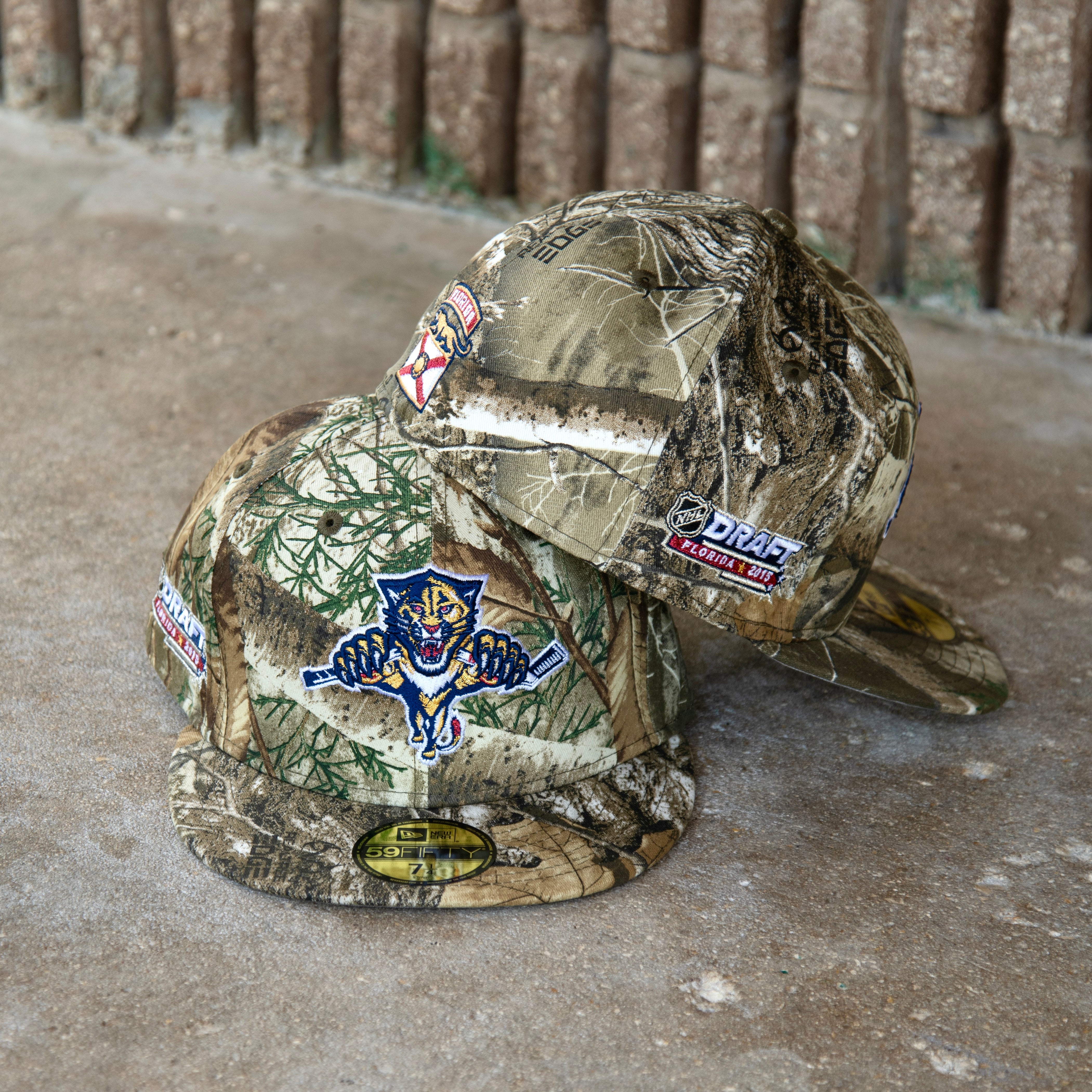 New Era Florida Panthers 2015 NHL Draft Side Patch Fitted - New Era