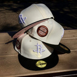 New Era Houston Rockets Pink UV 59Fifty Fitted (Chrome/Black) - ST New Era