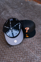 New Era Philadelphia Phillies 1996 All-Star Game Grey UV (Black/Metallic Copper) 59Fifty Fitted