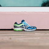 Mens Saucony ProGrid Omni 9 (Blue/Lime) - Saucony