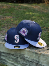 New Era Seattle Mariners 30th Anniversary Grey UV (Navy/Lavender) 59Fifty Fitted