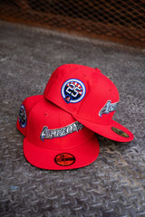 New Era Arizona Diamondbacks 25th Anniversary Grey UV (Fire Red) 59Fifty Fitted