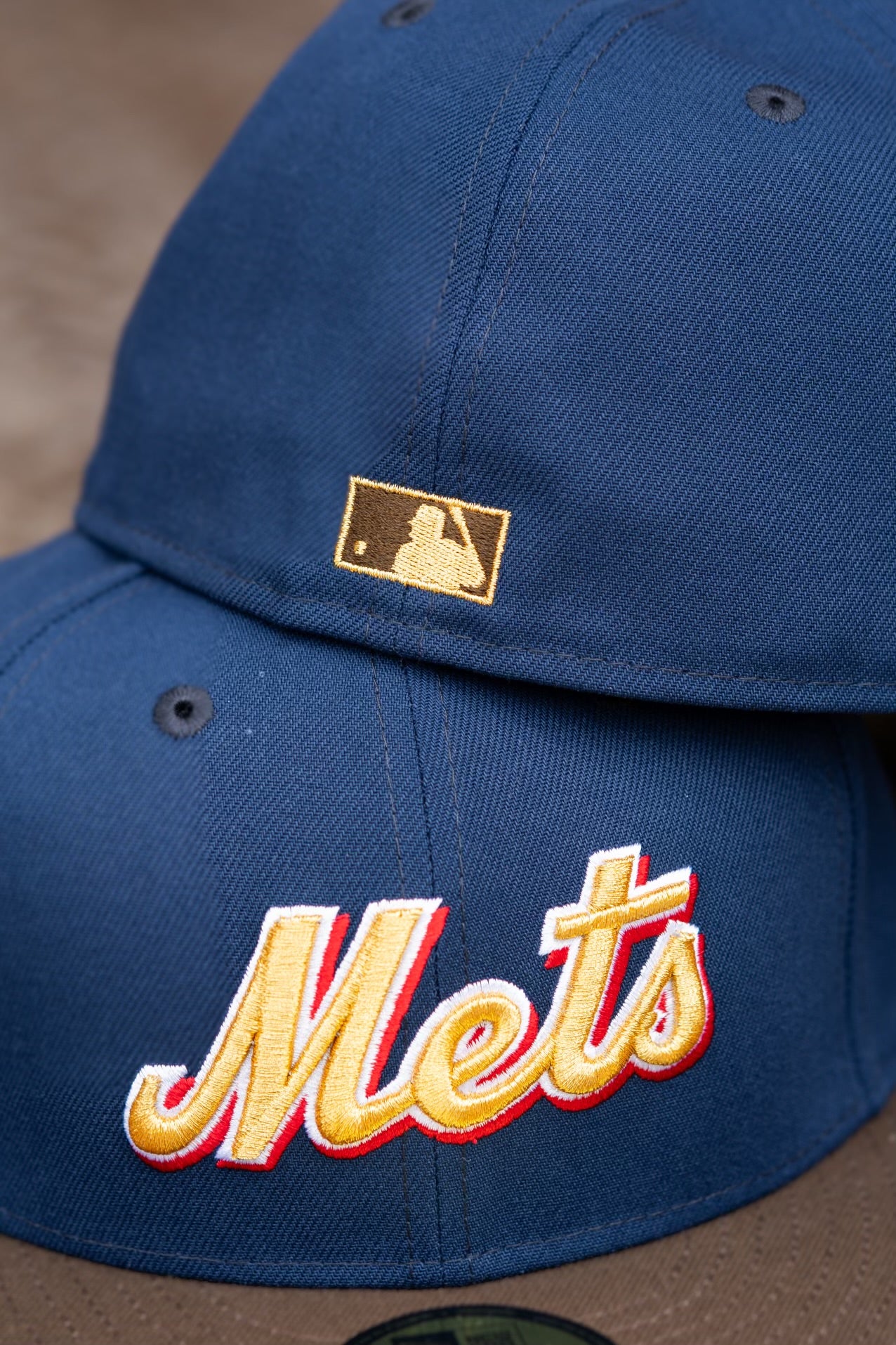 New Era New York Mets Shea Stadium Grey UV (Navy/Brown) 59Fifty Fitted