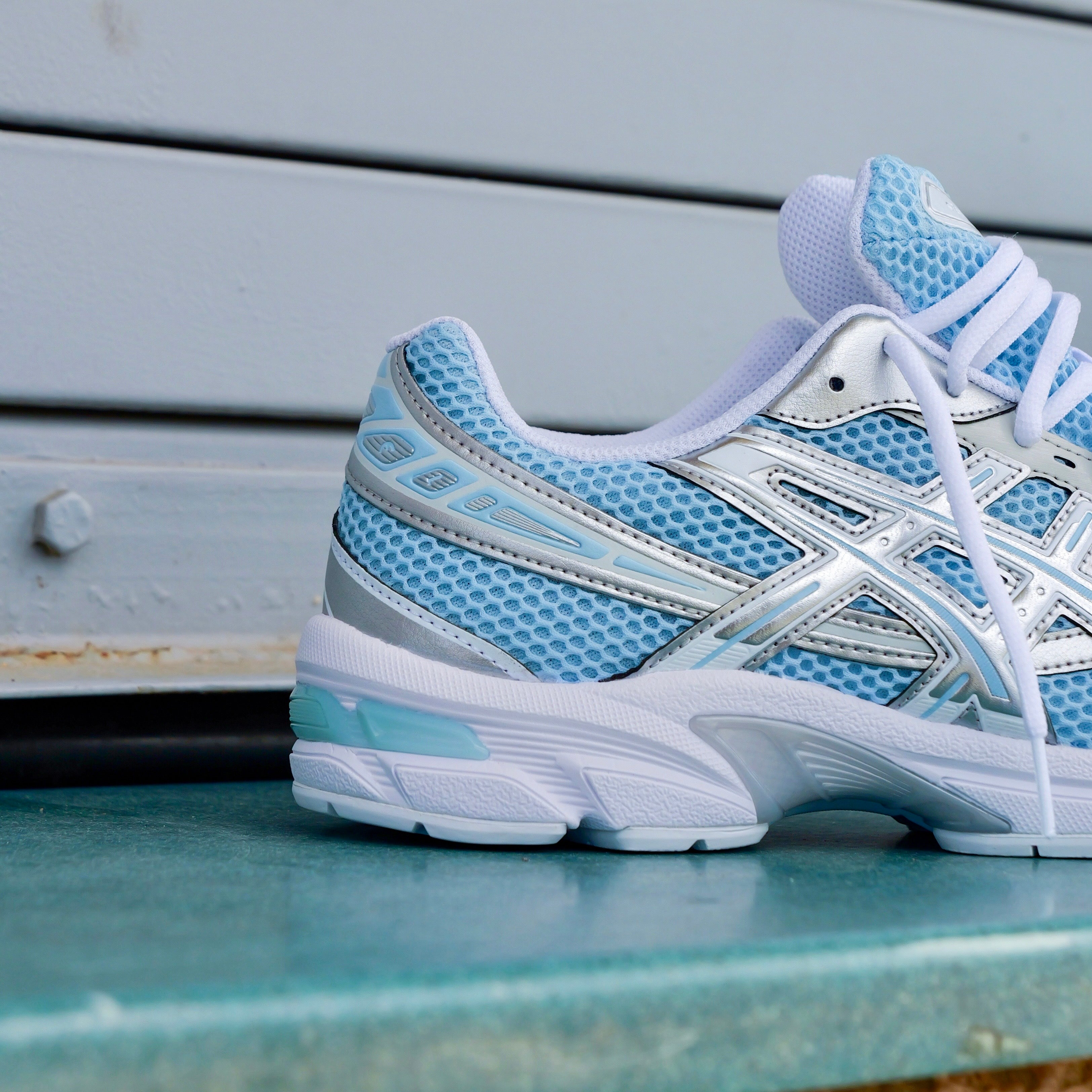 Mens Asics Gel-1130 (Faded Denim/Pure Silver) - Asics