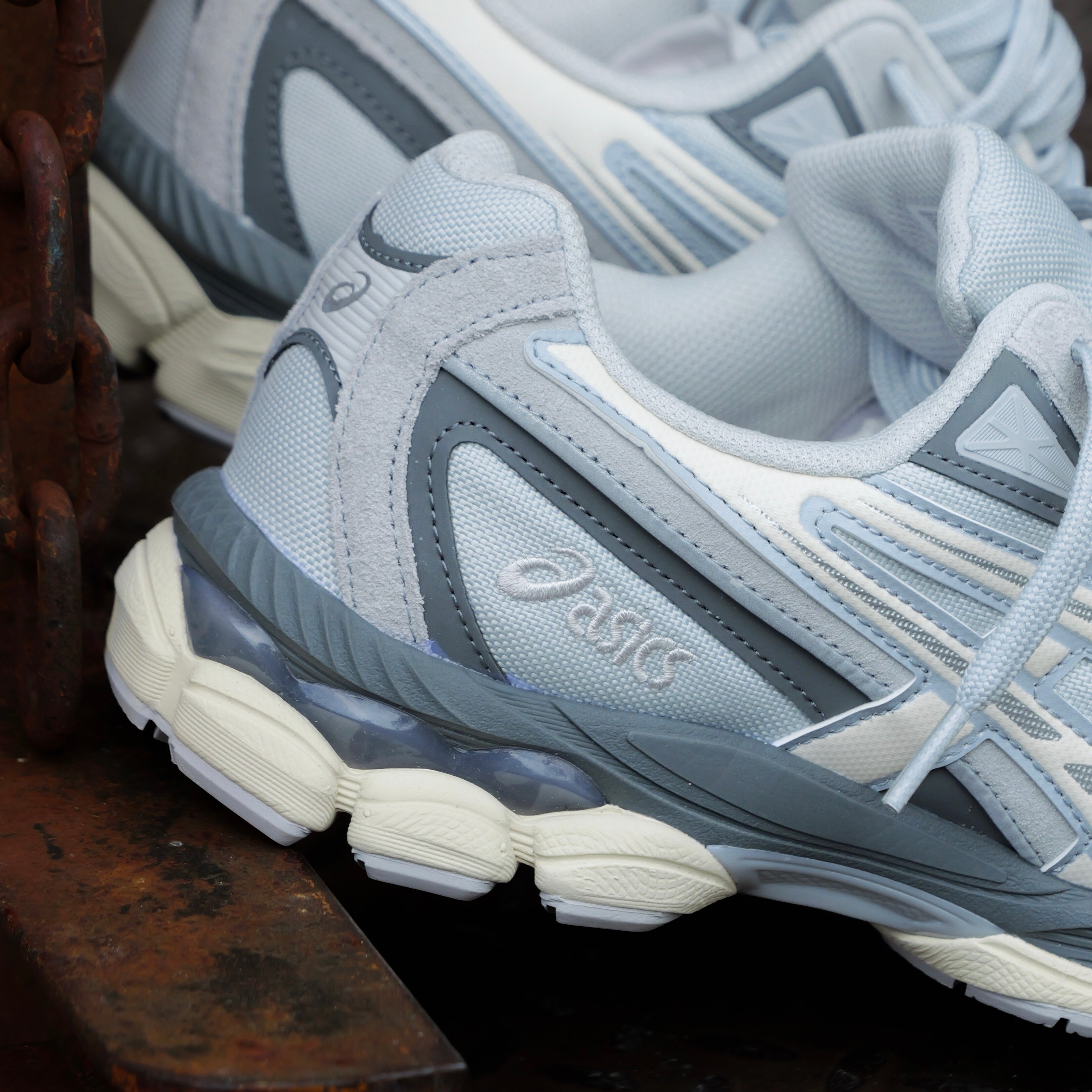 Mens Asics Gel-NYC 2055 (Glacier Grey/Cream) - Asics