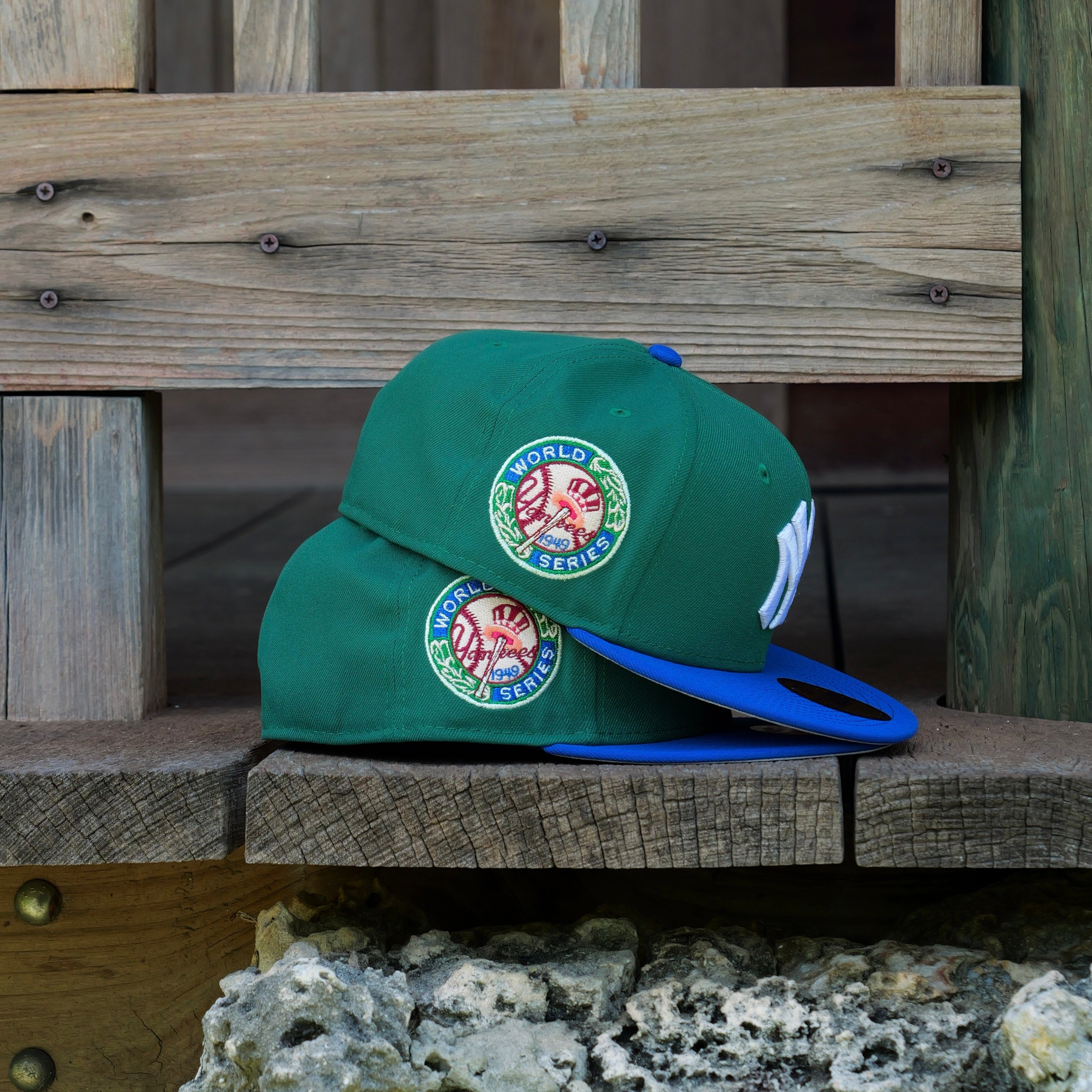 New Era New York Yankees 1949 World Series Side Patch Fitted - New Era