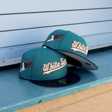 New Era Chicago White Sox Side Patch Fitted (Teal/Navy) - New Era