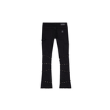 Valabasas "Pyrgos" Stacked Denim (Black) - VALABASAS
