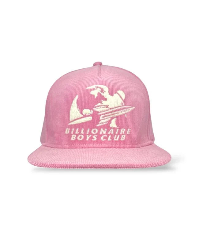 Billionaire Boys Club "Jet Fuel" Corduroy Snapback (Candy Pink) - Billionaire Boys Club