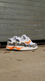 Mens Saucony Grid Shadow 2 Essential (White/Safety Orange)