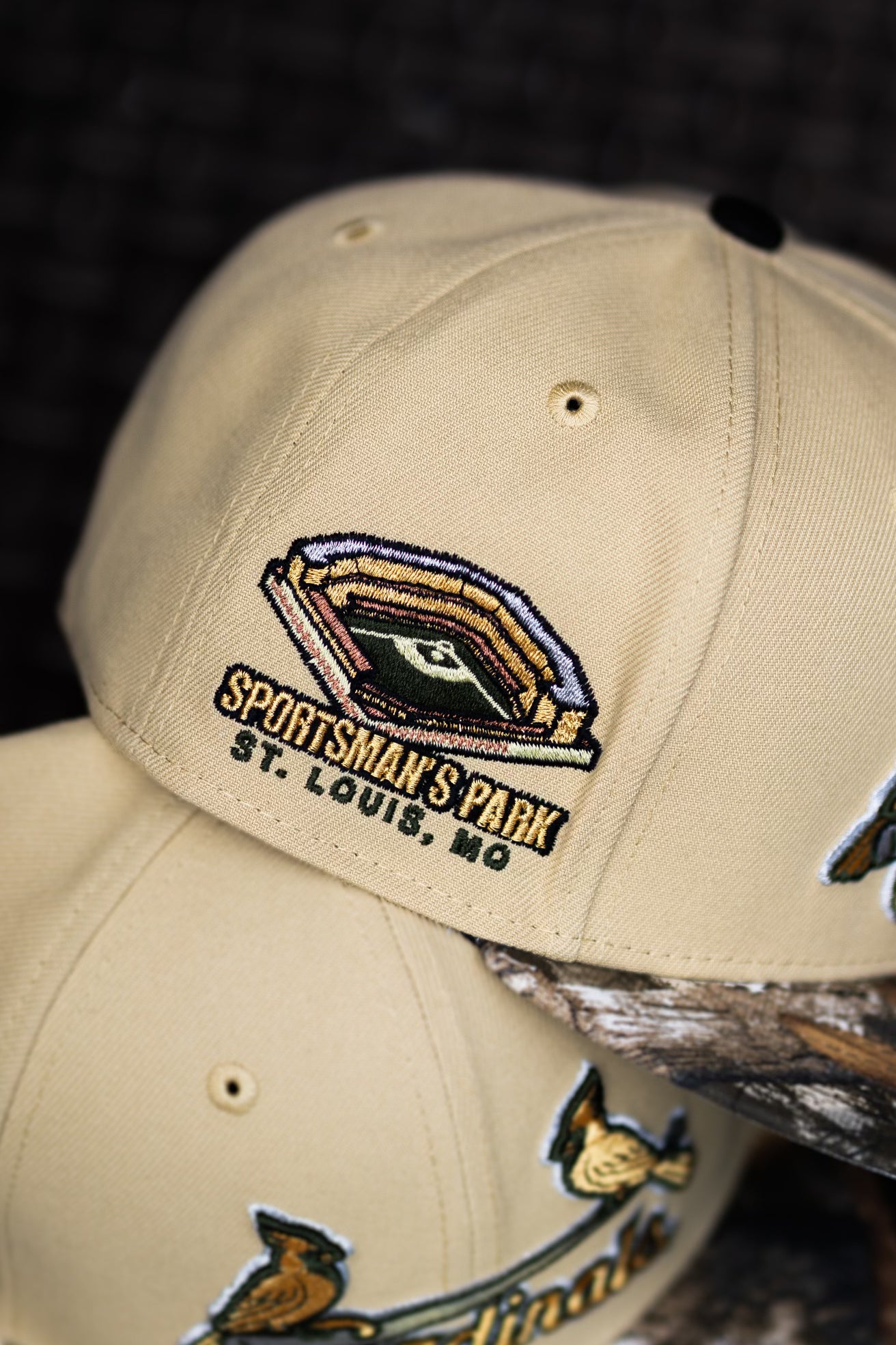 New Era St. Louis Cardinals Sportsman's Park Grey UV (Vegas Gold/Realtree Camo) - New Era