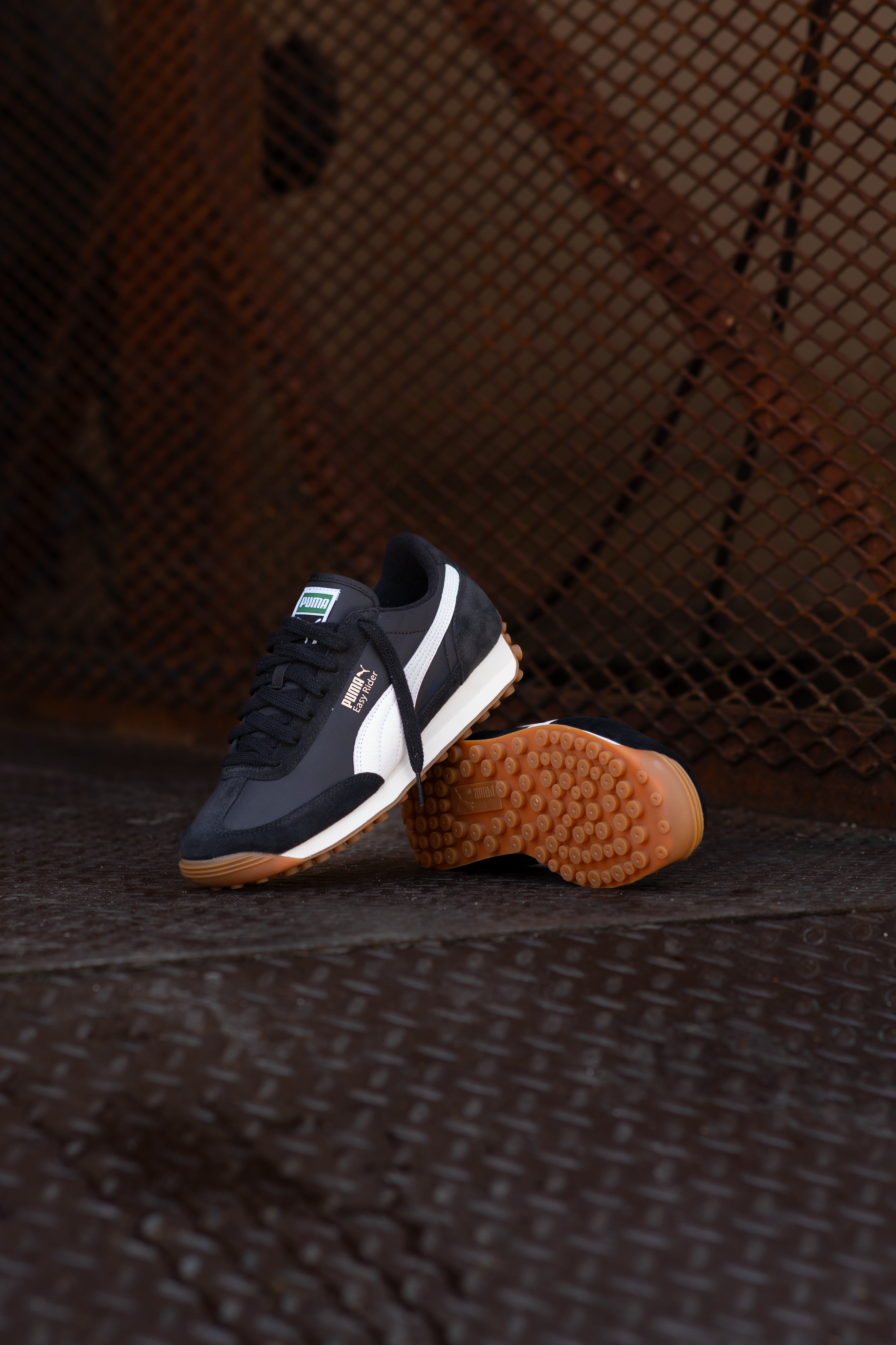 Mens Puma Easy Rider Vintage (Puma Black/Puma White) - Puma