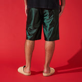DUAA ''FOCUS'' GREEN STONE TRACK SHORT - DUAA