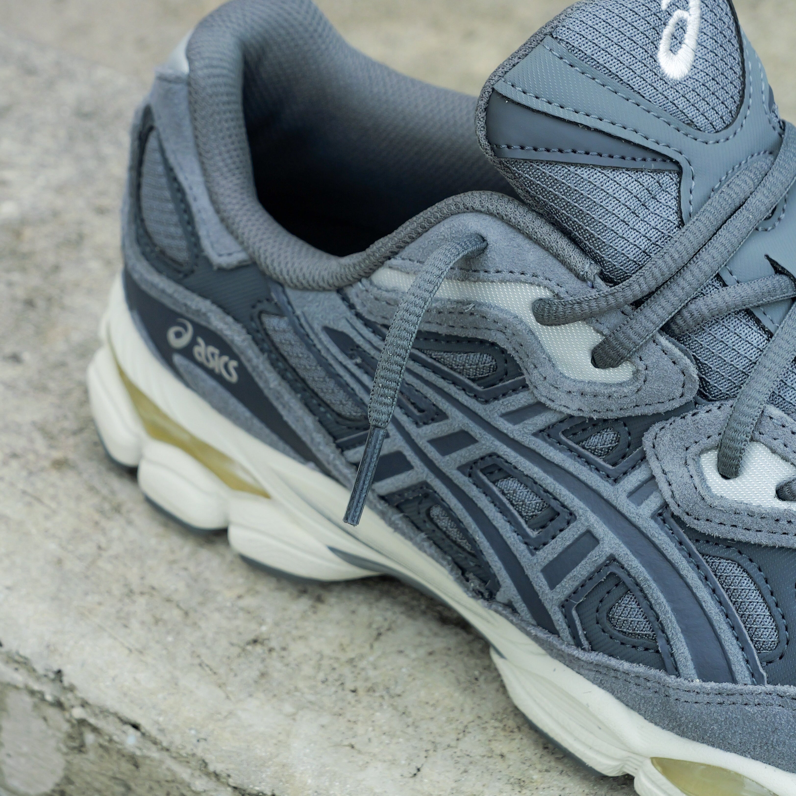 Mens Asics Gel-NYC (Steel Grey/Carrier Grey) - Asics