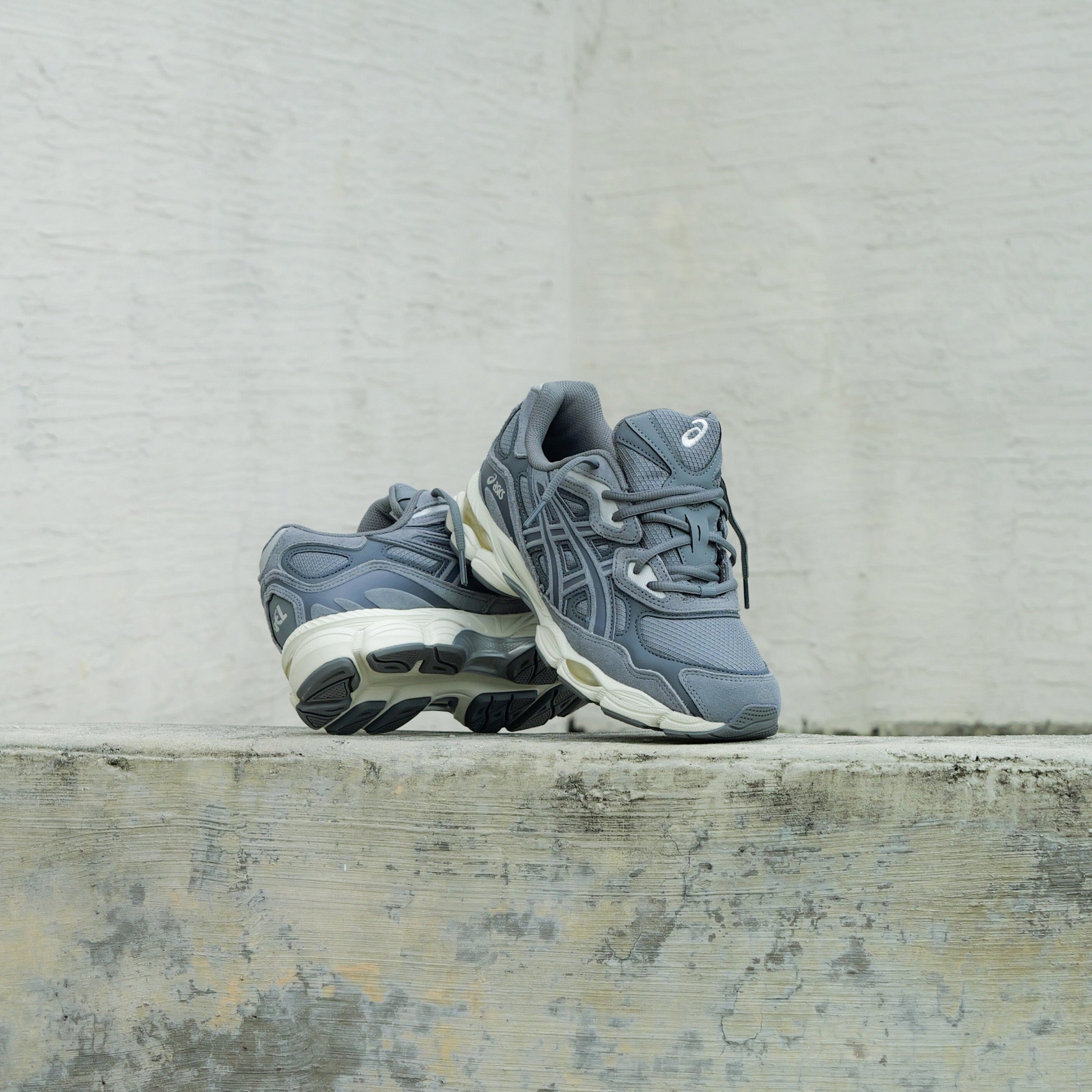 Mens Asics Gel-NYC (Steel Grey/Carrier Grey) - Asics