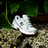 Mens New Balance 740SF2 (Metallic Silver/Green) - New Balance