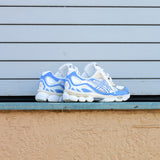 Mens Asics Gel-NYC (White/Blue Coast) - Asics