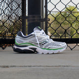 Mens Saucony ProGrid Omni 9 (Silver/Green)