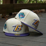 New Era Baltimore Ravens NFL Draft 1997 Grey UV (Off White/Purple) 59Fifty Fitted