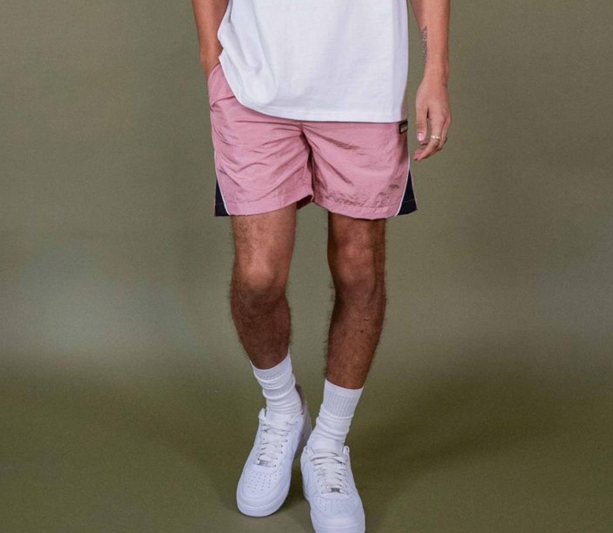 EPTM DERBY SHORTS (Dusty Pink) - EPTM