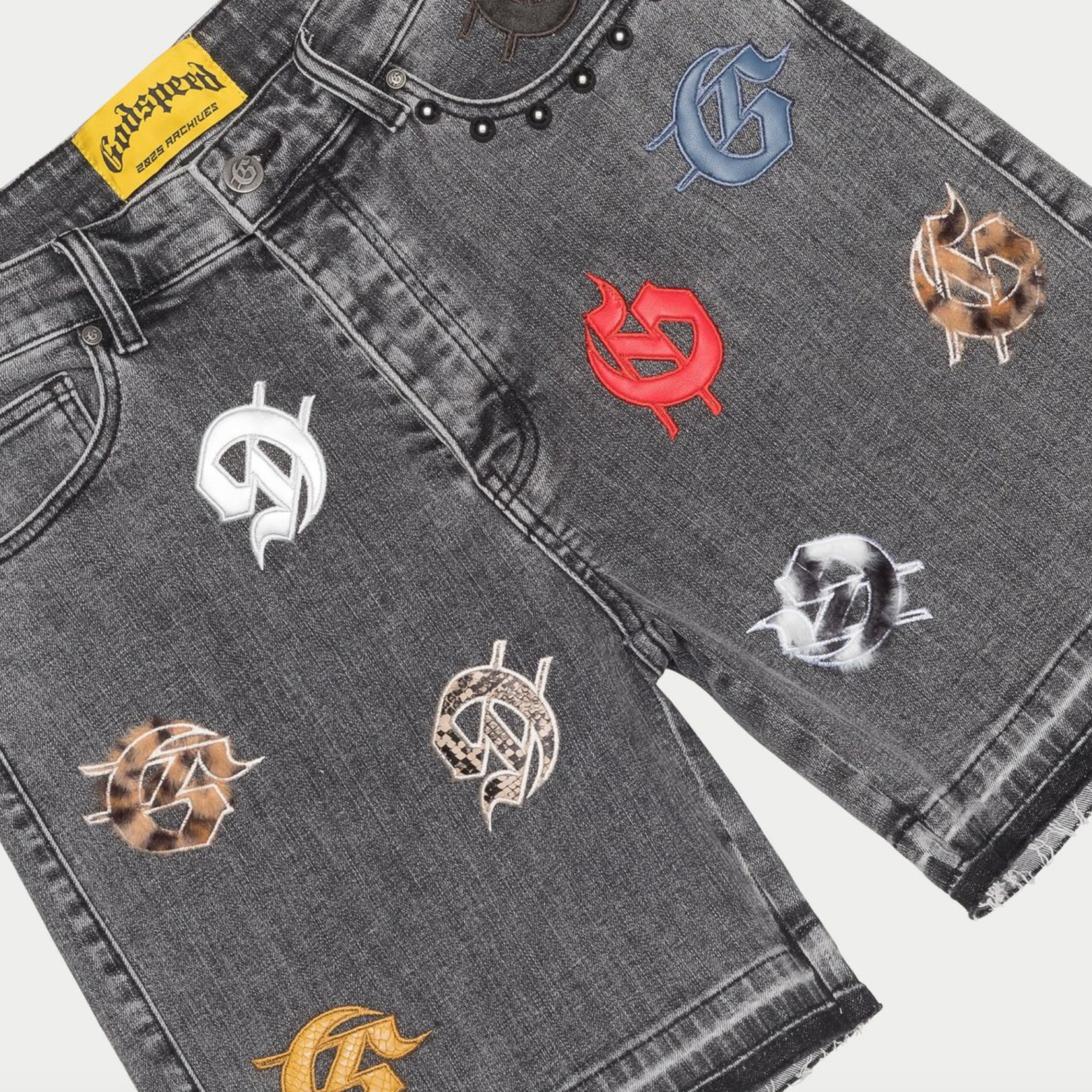 Godspeed Infinity Shorts Grey (Multi Color) - Godspeed