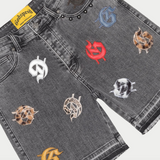 Godspeed Infinity Shorts Grey (Multi Color) - Godspeed