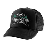 Outrank Catch Us Outside Foam Trucker (Black) - Outrank