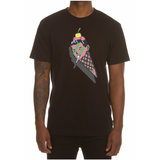 Icecream Spoon Tee (Black) - Ice Cream