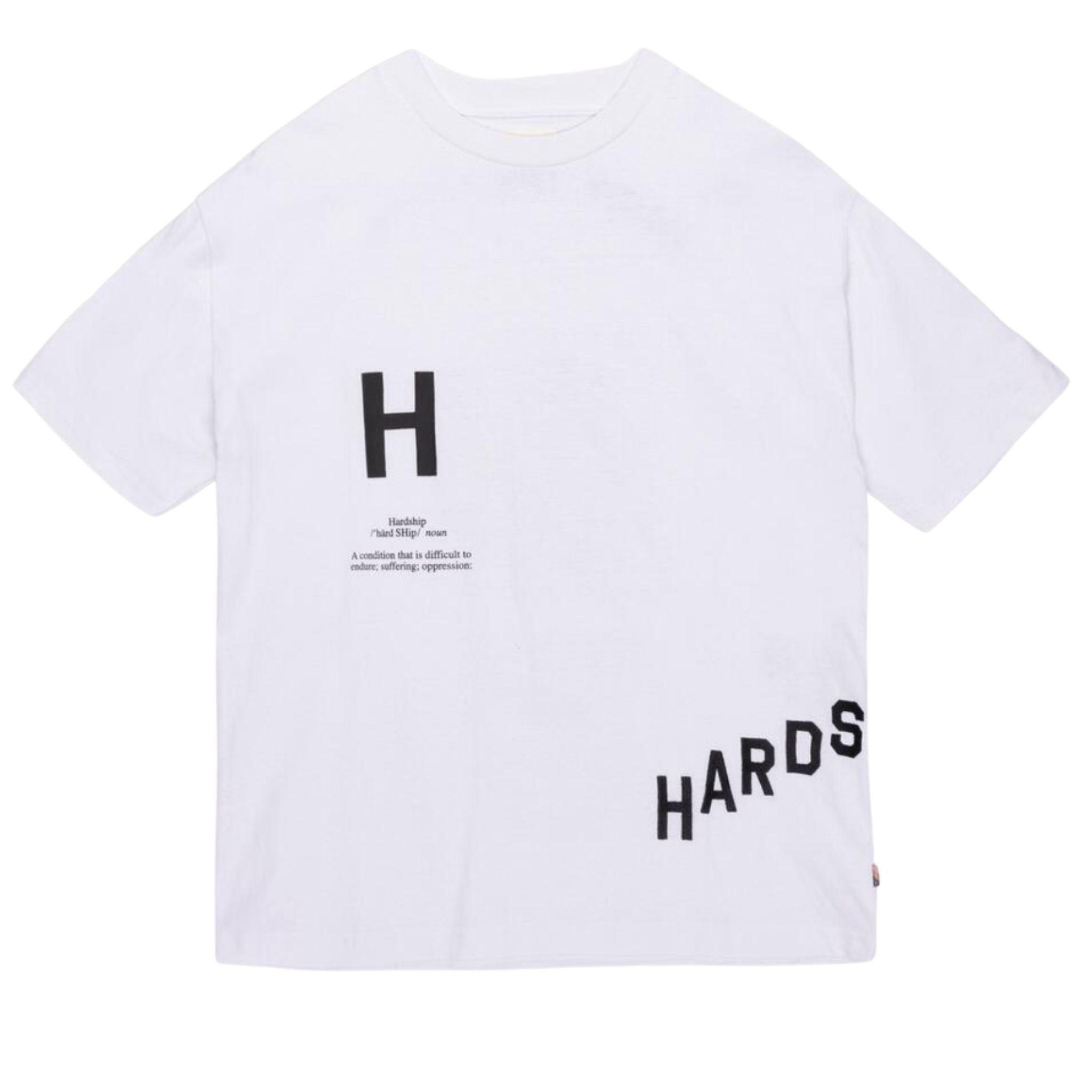 Honor the Gift Hardship Tee (White) - Honor The Gift