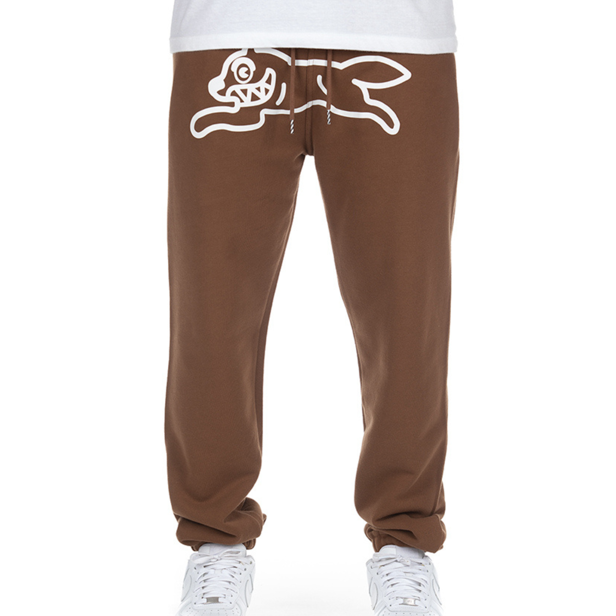 IceCream Running Dog Sweatpants (Bison) - Ice Cream