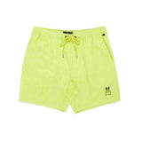 Mens Psycho Bunny Strype Hydrochromatic Swim Trunk (Lime Granita) - Psycho Bunny